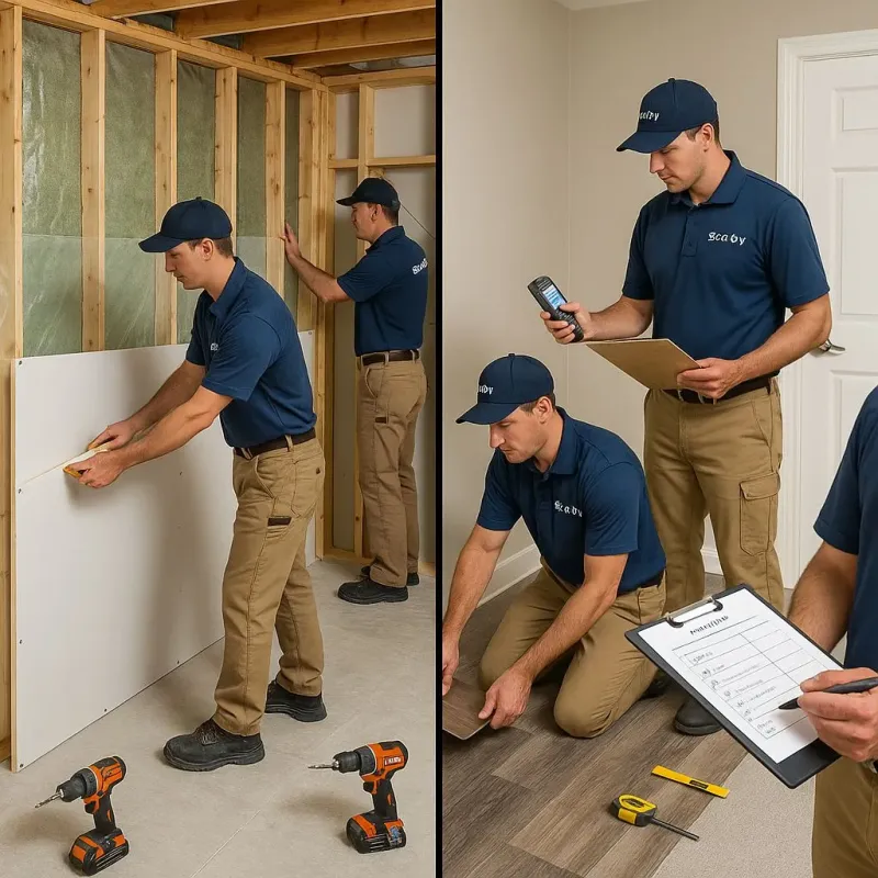 Repairs and Reconstruction process in Mohnton, PA